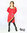 Robe ethnique rouge "kaniss" rouge T.U